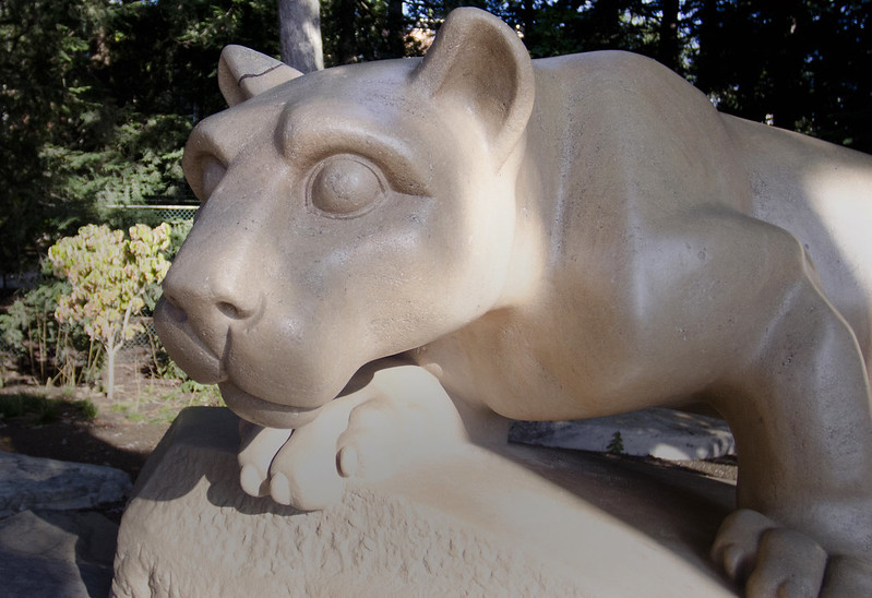 Nittany Lion Shrine, credit: Patrick Mansell, Penn State