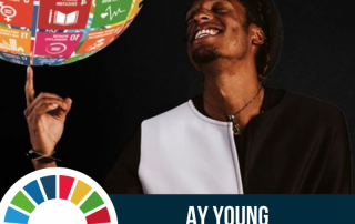 Photo of AY Young and the UN Sustainable Development Goals