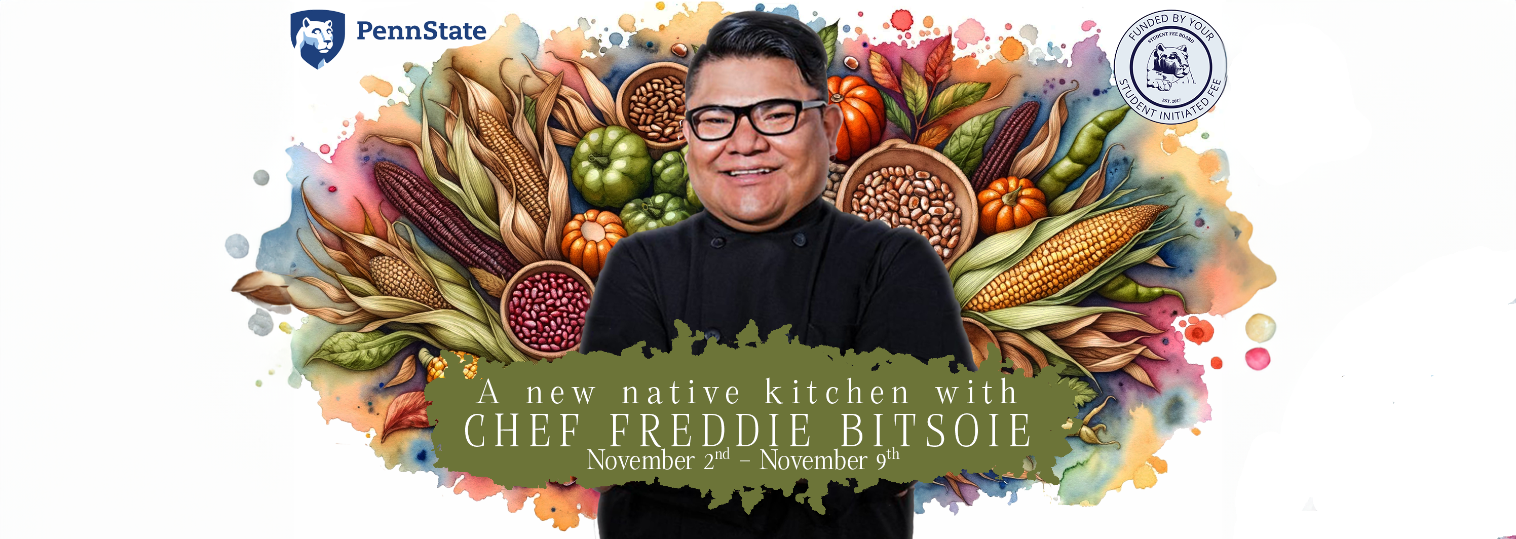 Chef Freddie J. Bitsoie Banner